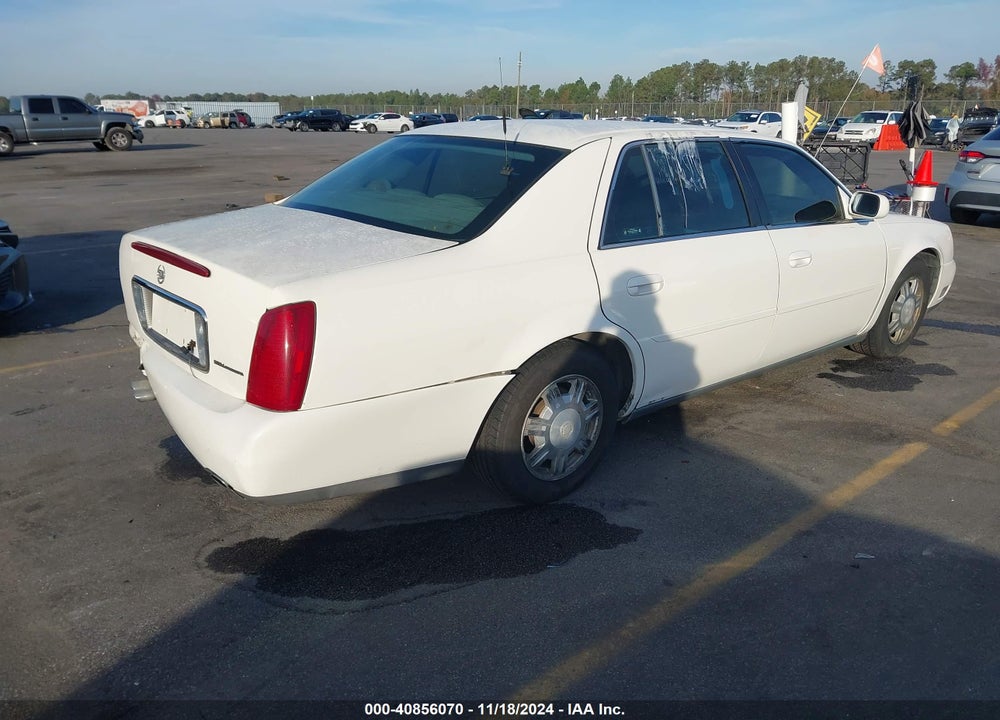 2003 CADILLAC DEVILLE STANDARD VIN: 1G6KD54Y03U115580