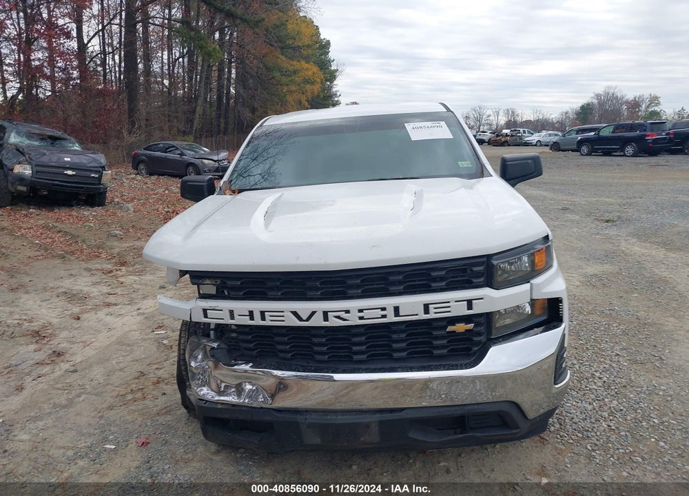 2021 CHEVROLET SILVERADO 1500 2WD LONG BED WT VIN: 3GCNWAEF5MG403061