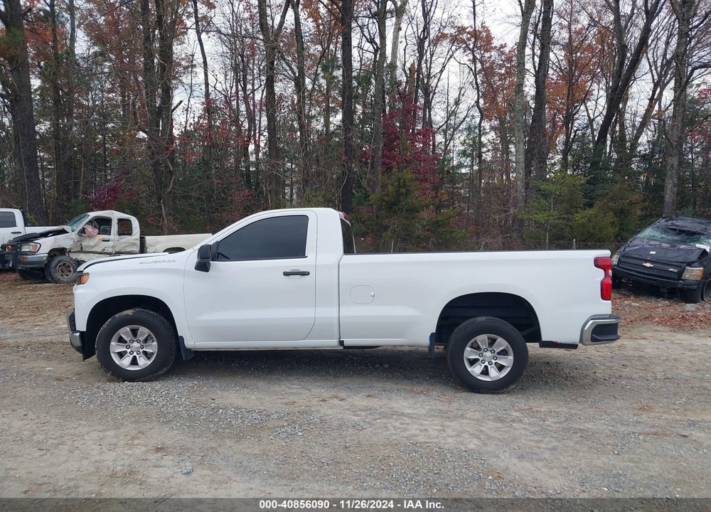 2021 CHEVROLET SILVERADO 1500 2WD LONG BED WT VIN: 3GCNWAEF5MG403061