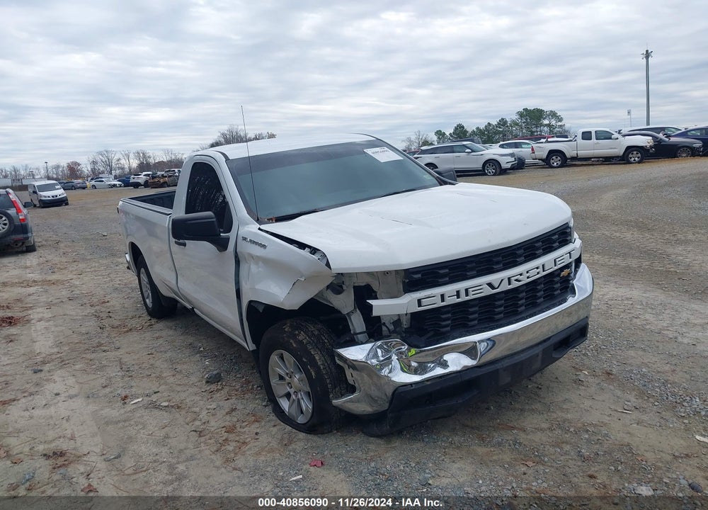 2021 CHEVROLET SILVERADO 1500 2WD LONG BED WT VIN: 3GCNWAEF5MG403061