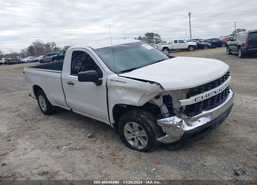 2021 CHEVROLET SILVERADO 1500 2WD LONG BED WT VIN: 3GCNWAEF5MG403061