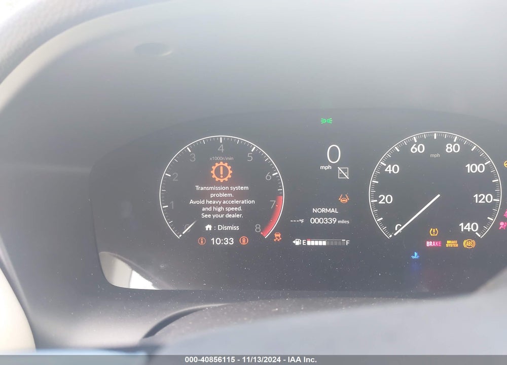 2025 HONDA HR-V 2WD LX VIN: 3CZRZ1H39SM719324