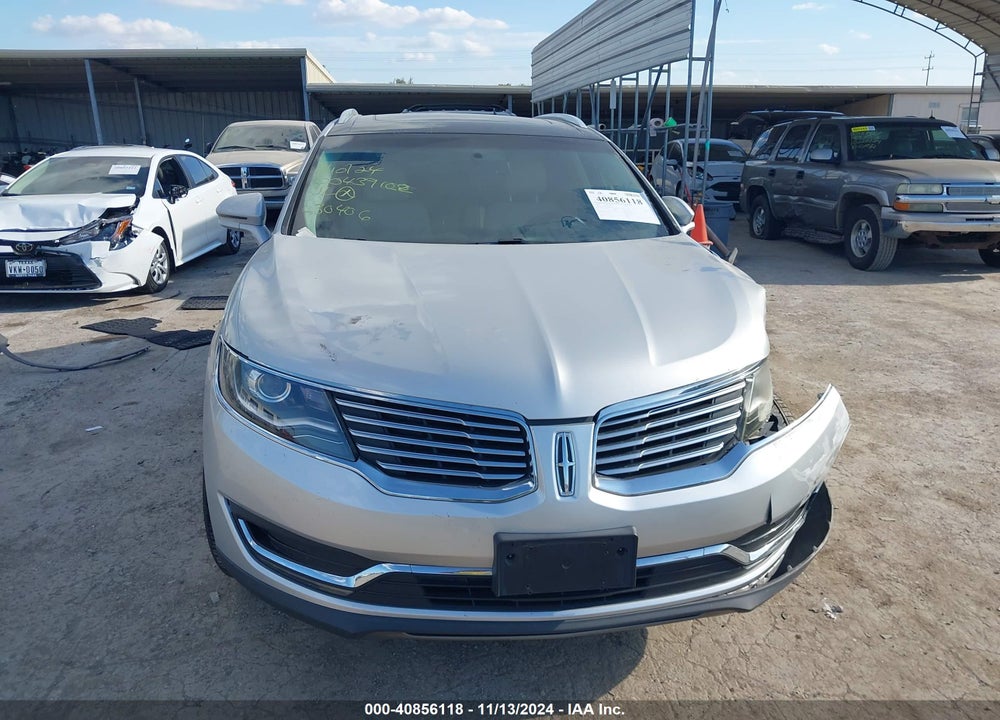 2016 LINCOLN MKX RESERVE VIN: 2LMTJ6LRXGBL30406