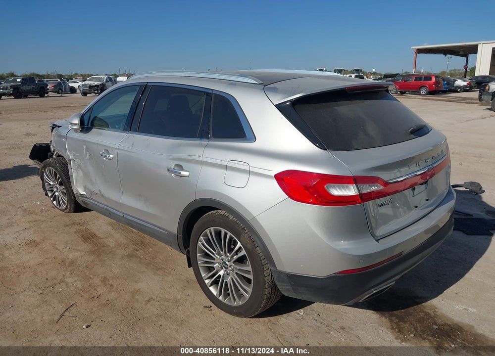 2016 LINCOLN MKX RESERVE VIN: 2LMTJ6LRXGBL30406