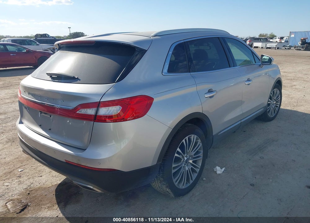 2016 LINCOLN MKX RESERVE VIN: 2LMTJ6LRXGBL30406