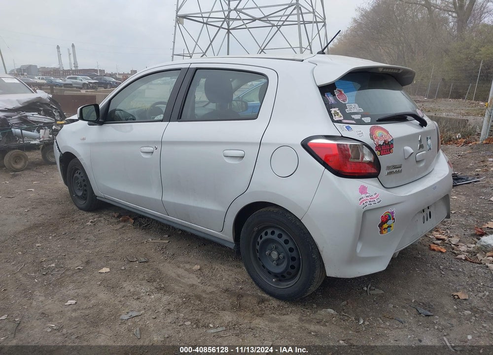 2022 MITSUBISHI MIRAGE ES VIN: ML32AUHJ3NH008616