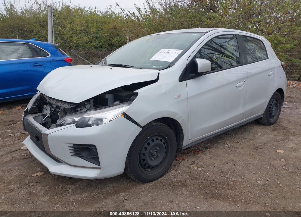 2022 MITSUBISHI MIRAGE ES VIN: ML32AUHJ3NH008616