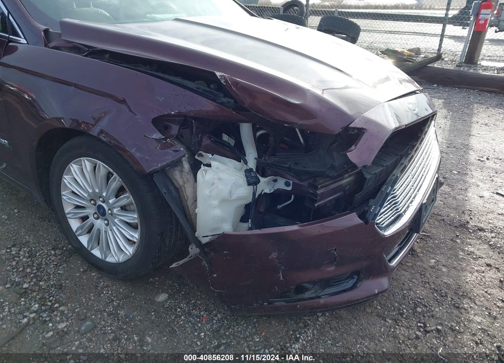 2013 FORD FUSION HYBRID SE VIN: 3FA6P0LU7DR316947