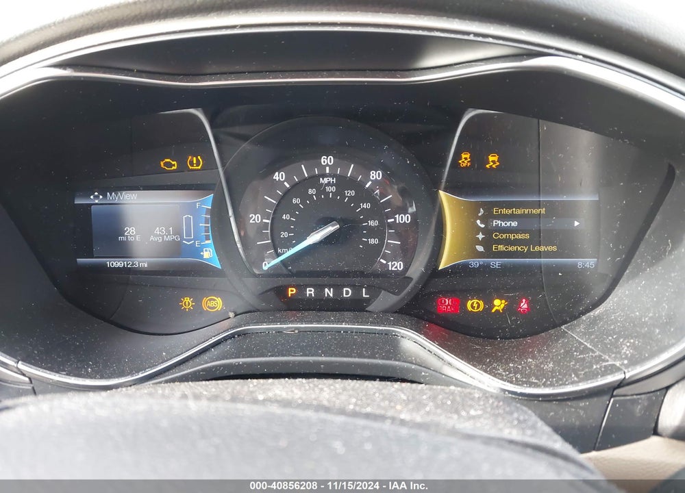 2013 FORD FUSION HYBRID SE VIN: 3FA6P0LU7DR316947