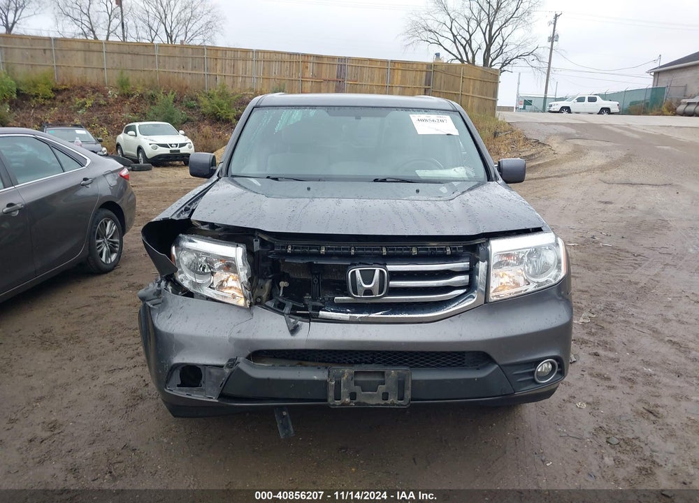 2014 HONDA PILOT EX VIN: 5FNYF4H43EB017027