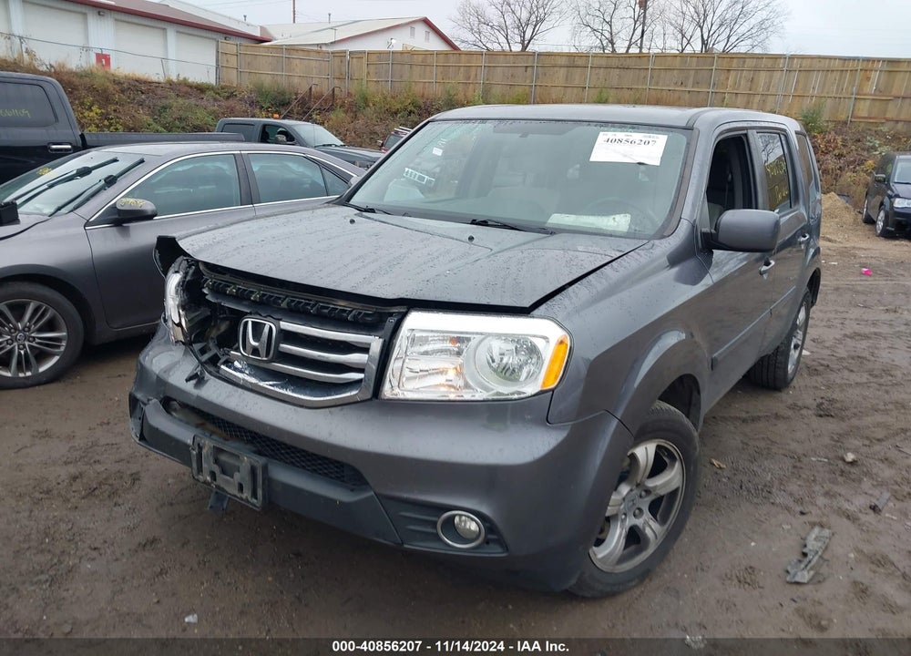 2014 HONDA PILOT EX VIN: 5FNYF4H43EB017027