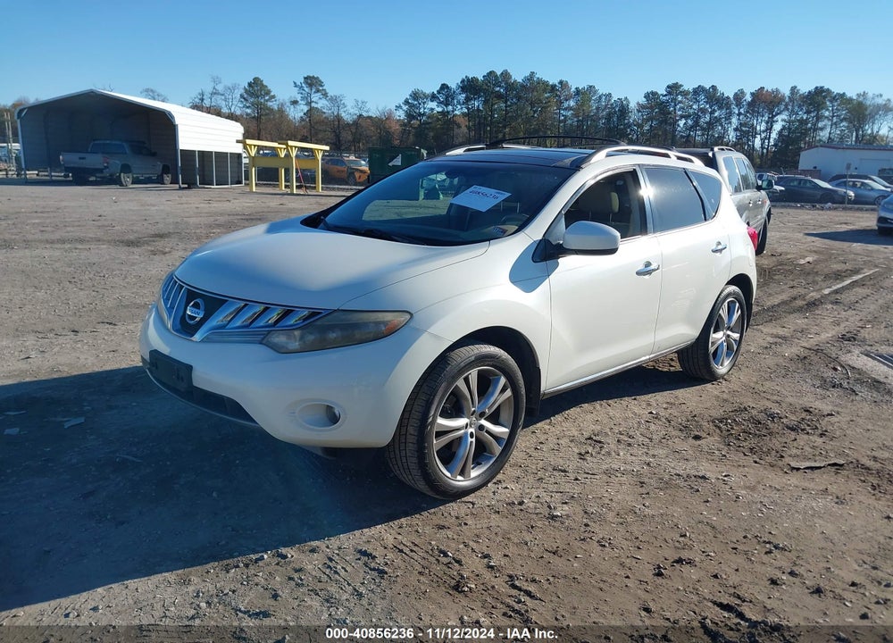 2009 NISSAN MURANO LE VIN: JN8AZ18W89W151191
