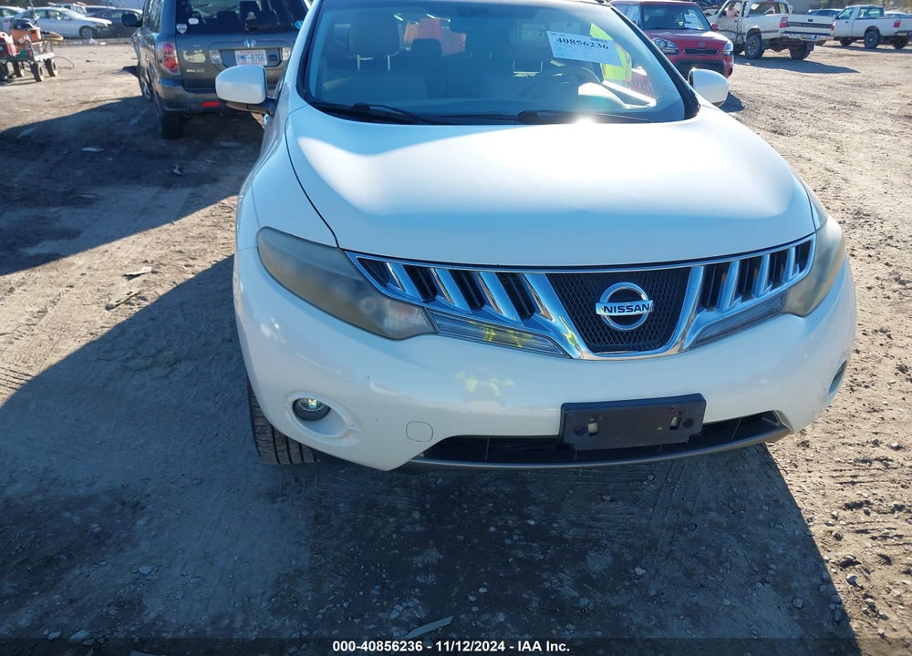 2009 NISSAN MURANO LE VIN: JN8AZ18W89W151191