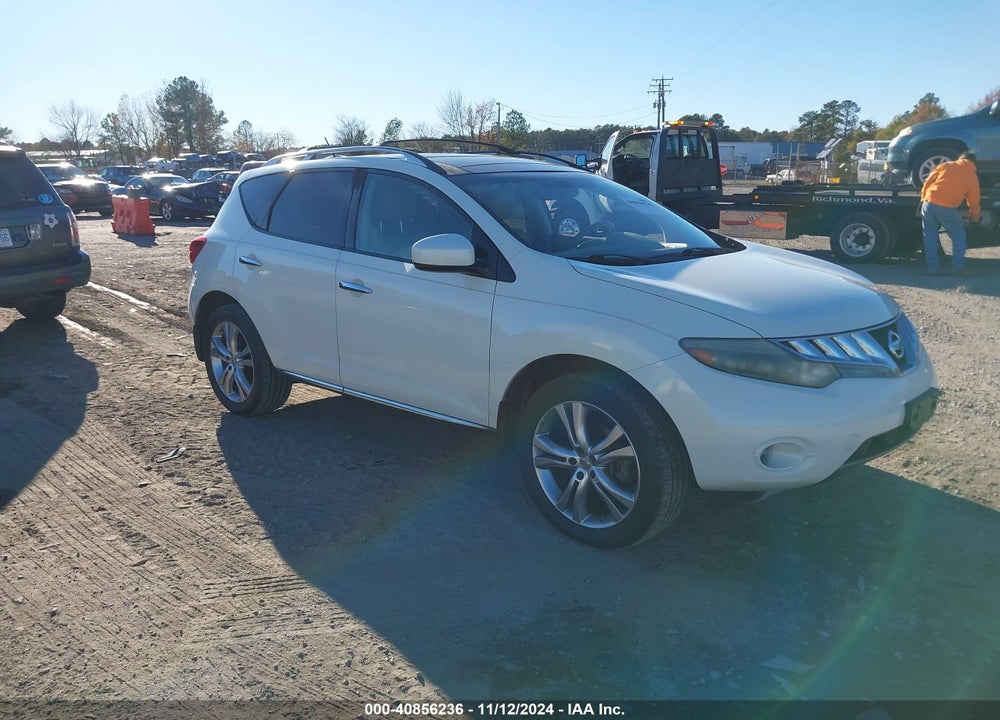 2009 NISSAN MURANO LE VIN: JN8AZ18W89W151191