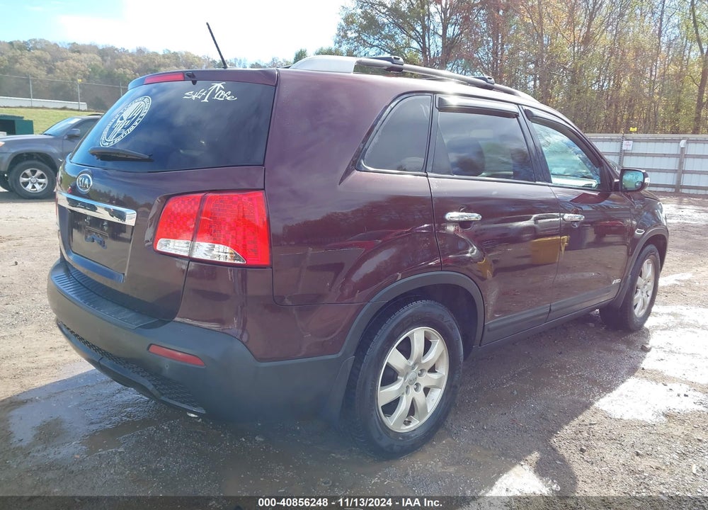 2012 KIA SORENTO LX VIN: 5XYKTCA69CG254695