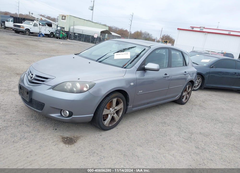 2004 MAZDA 3 S VIN: JM1BK143441198708