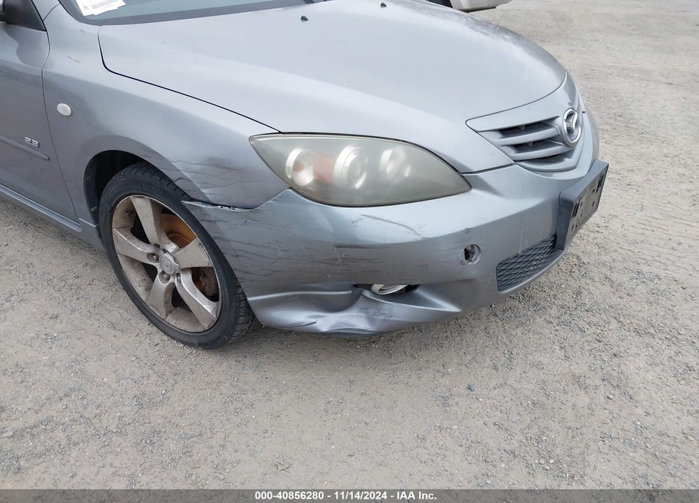2004 MAZDA 3 S VIN: JM1BK143441198708