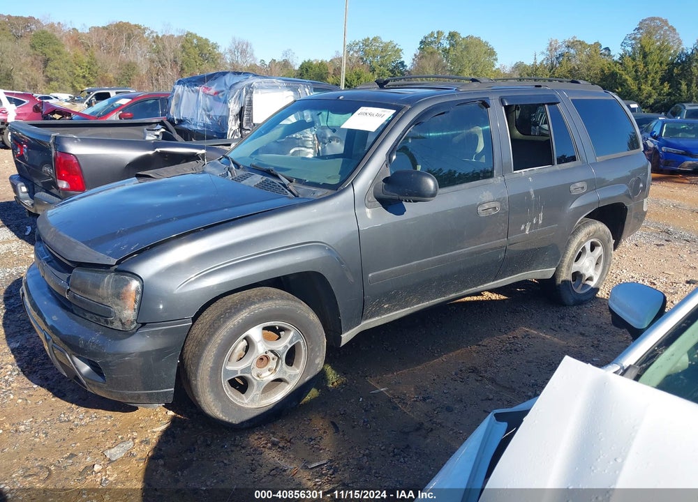 2007 CHEVROLET TRAILBLAZER LS VIN: 1GNDS13S972191678