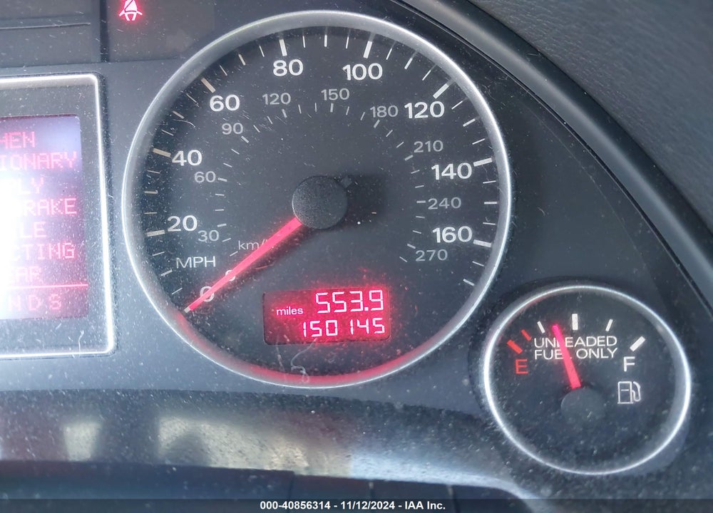 2006 AUDI A4 2.0T VIN: WAUDF78E76A250070