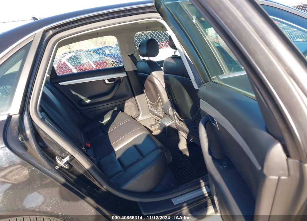 2006 AUDI A4 2.0T VIN: WAUDF78E76A250070