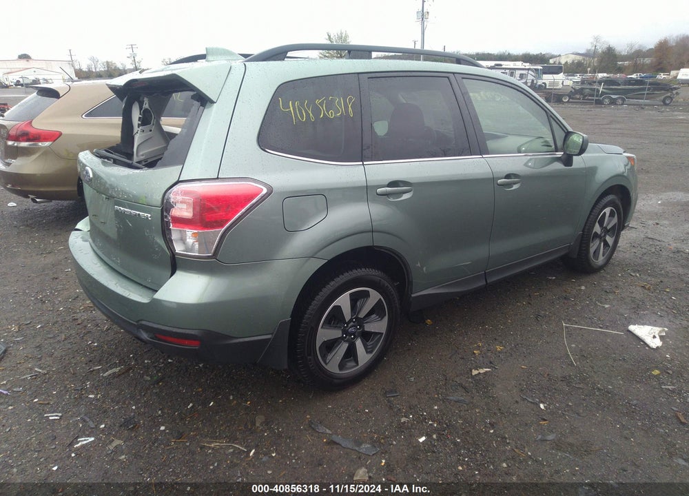 2018 SUBARU FORESTER 2.5I LIMITED VIN: JF2SJAJC5JH438859