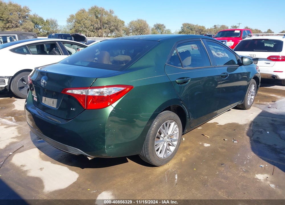 2014 TOYOTA COROLLA VIN: 5YFBURHE8EP015375