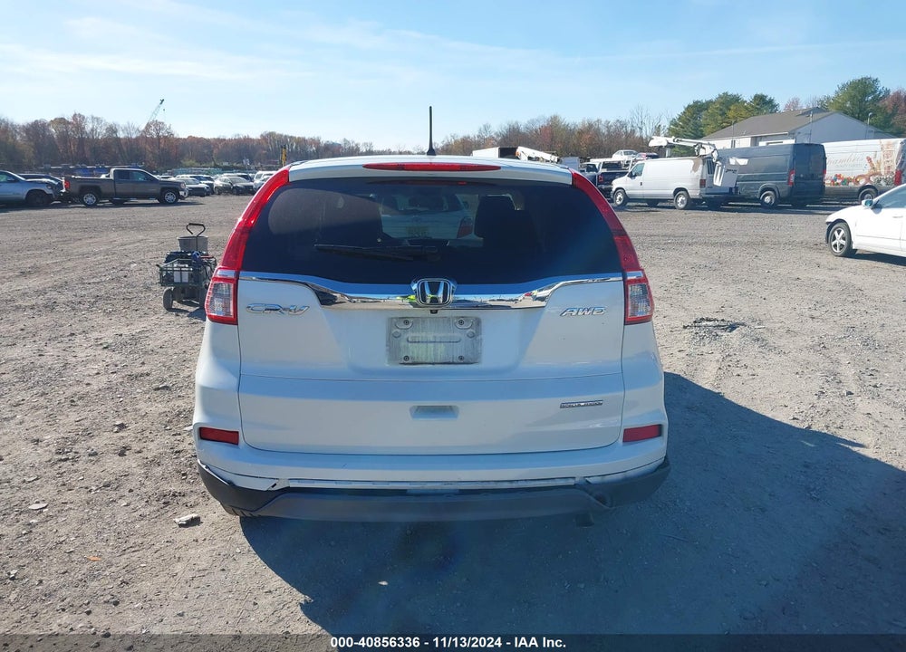 2016 HONDA CR-V SE VIN: 5J6RM4H47GL043215