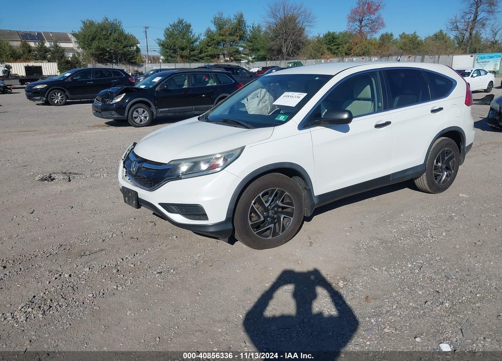 2016 HONDA CR-V SE VIN: 5J6RM4H47GL043215
