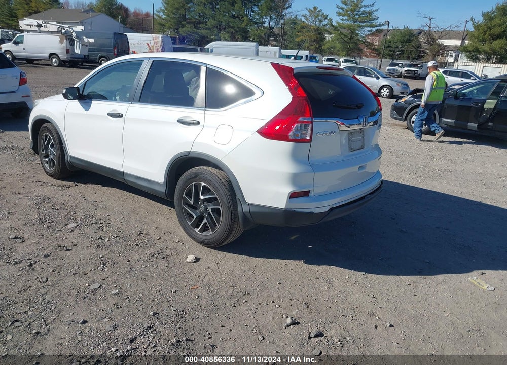 2016 HONDA CR-V SE VIN: 5J6RM4H47GL043215