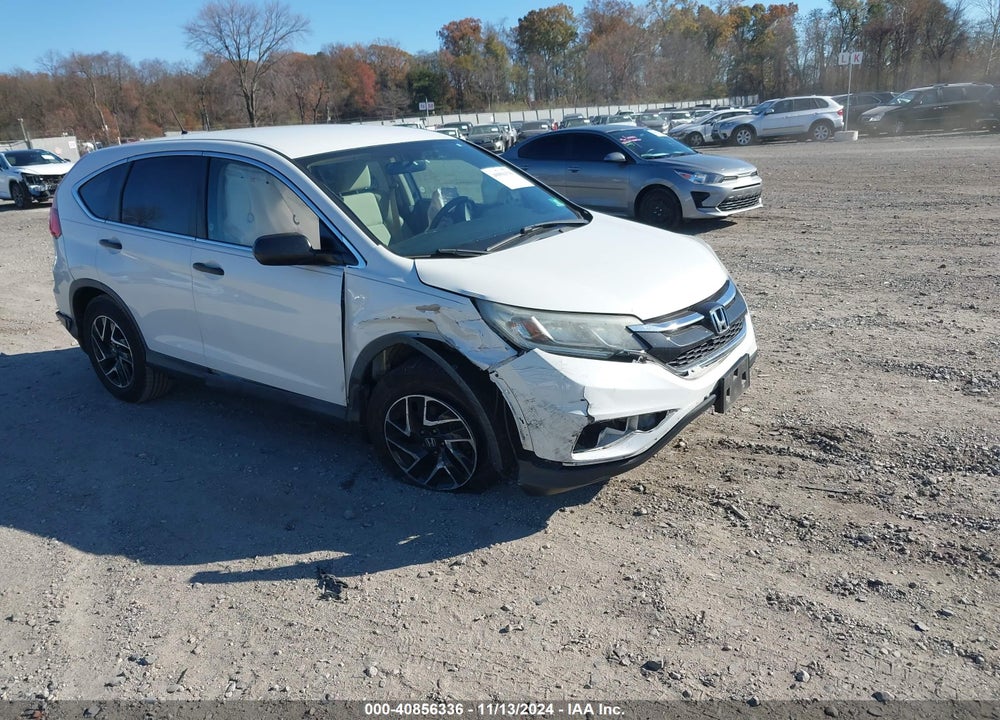 2016 HONDA CR-V SE VIN: 5J6RM4H47GL043215