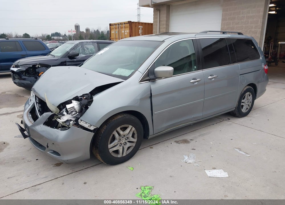 2006 HONDA ODYSSEY EX-L VIN: 5FNRL38646B100380