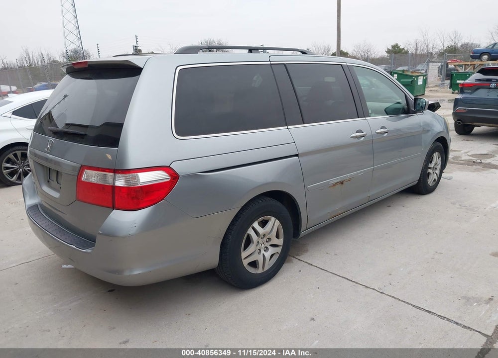 2006 HONDA ODYSSEY EX-L VIN: 5FNRL38646B100380