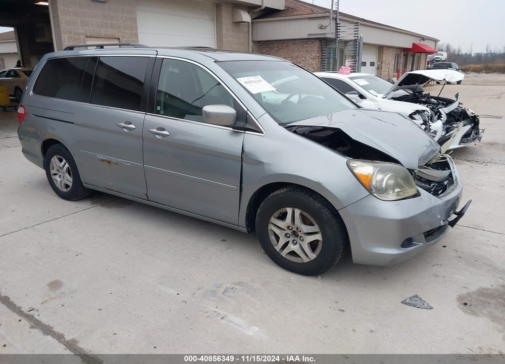 2006 HONDA ODYSSEY EX-L VIN: 5FNRL38646B100380