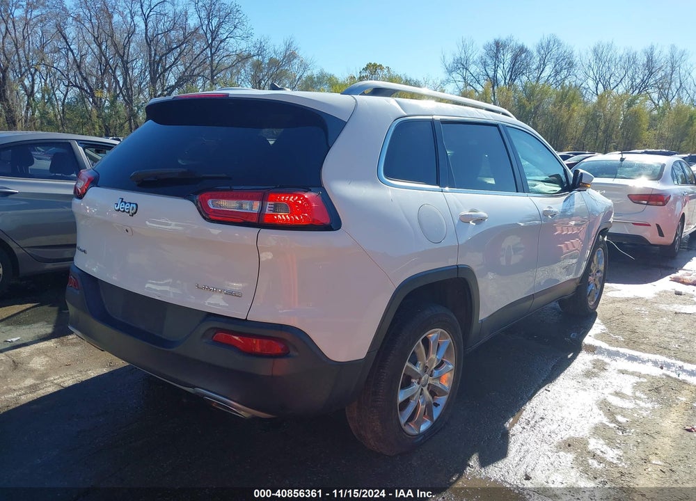 2015 JEEP CHEROKEE LIMITED VIN: 1C4PJMDSXFW647445