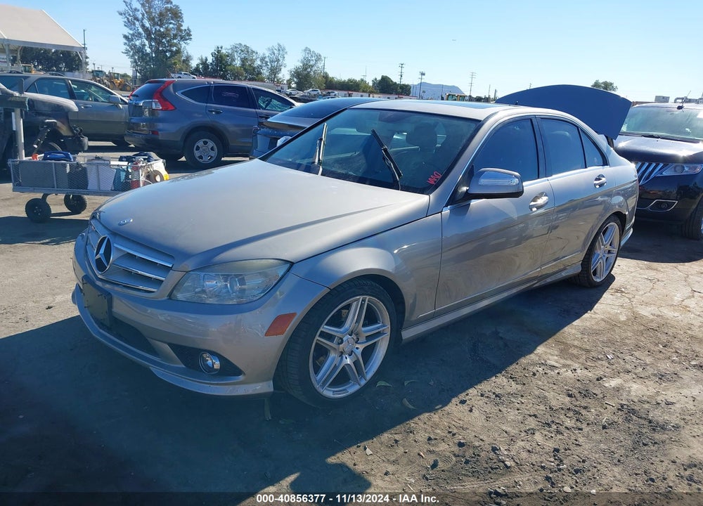 2009 MERCEDES-BENZ C 300 LUXURY/SPORT VIN: WDDGF54X09R069271