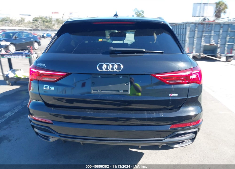 2020 AUDI Q3 PREMIUM 45 TFSI S LINE QUATTRO TIPTRONIC VIN: WA1DECF36L1109304