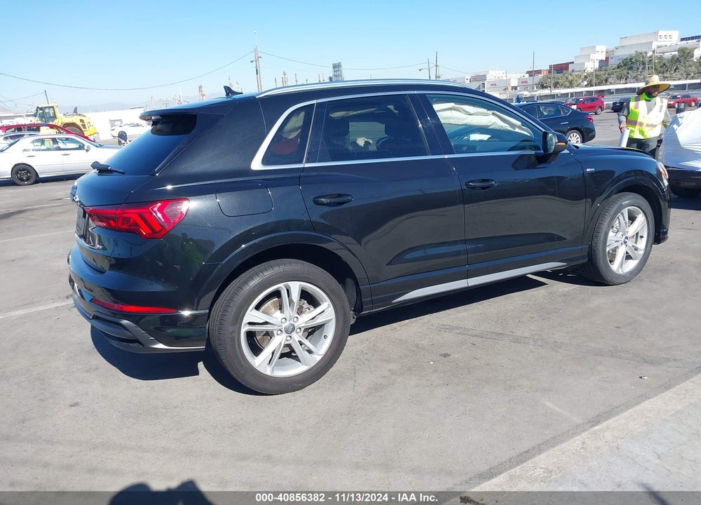 2020 AUDI Q3 PREMIUM 45 TFSI S LINE QUATTRO TIPTRONIC VIN: WA1DECF36L1109304
