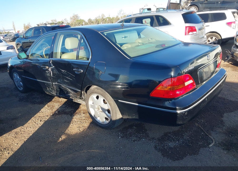 2003 LEXUS LS 430 VIN: JTHBN30F930123556