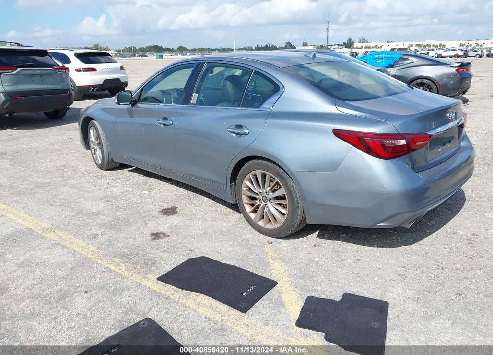 2018 INFINITI Q50 2.0T LUXE VIN: JN1CV7AP2JM240344