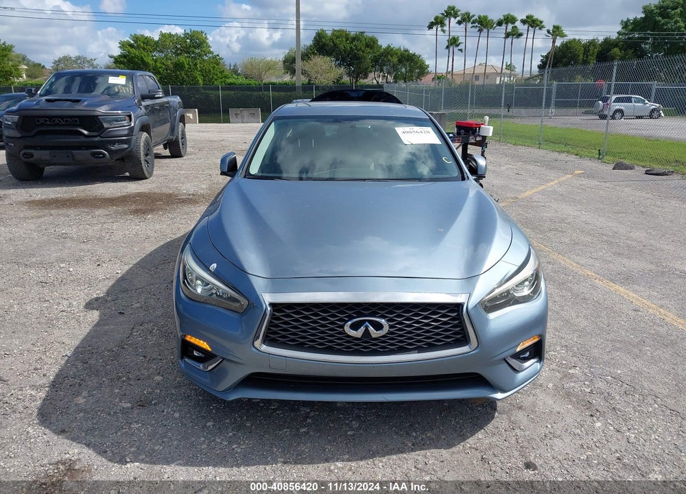 2018 INFINITI Q50 2.0T LUXE VIN: JN1CV7AP2JM240344
