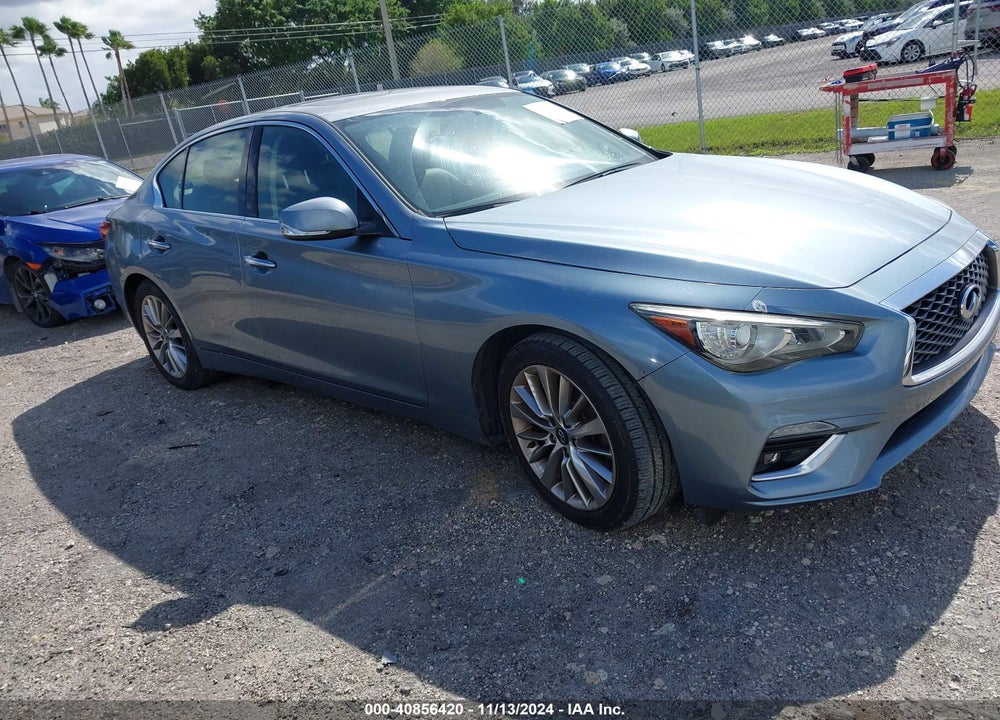 2018 INFINITI Q50 2.0T LUXE VIN: JN1CV7AP2JM240344