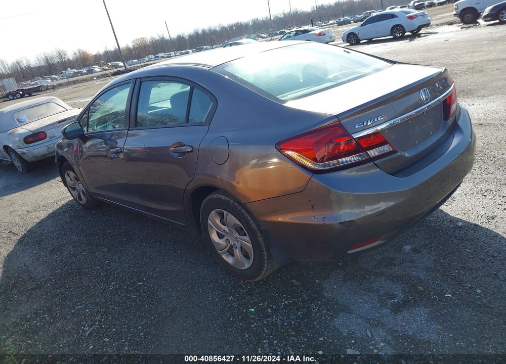 2014 HONDA CIVIC LX VIN: 19XFB2F54EE271869