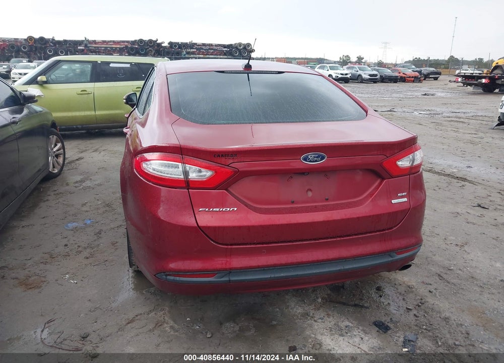 2013 FORD FUSION SE VIN: 3FA6P0HR5DR240262