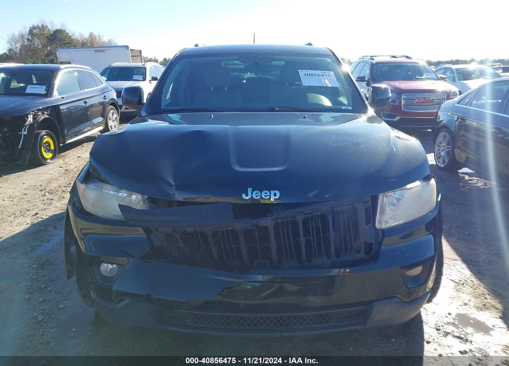 2012 JEEP GRAND CHEROKEE LAREDO VIN: 1C4RJFAG0CC293890