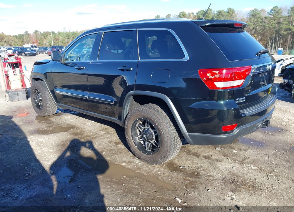 2012 JEEP GRAND CHEROKEE LAREDO VIN: 1C4RJFAG0CC293890