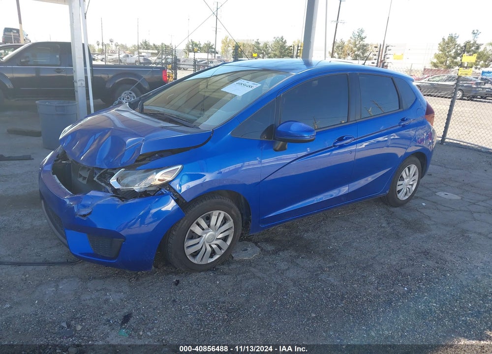 2017 HONDA FIT LX VIN: JHMGK5H54HS018246