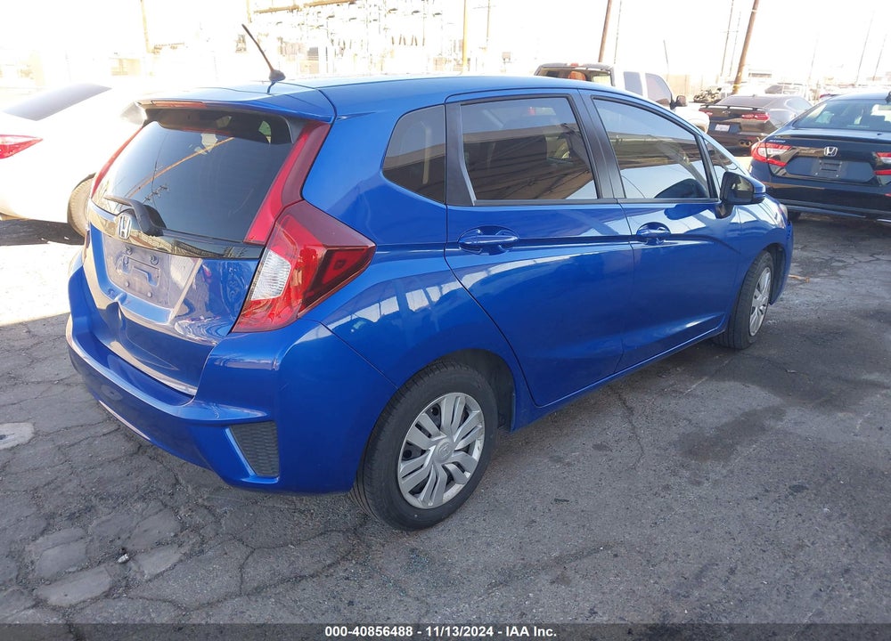 2017 HONDA FIT LX VIN: JHMGK5H54HS018246