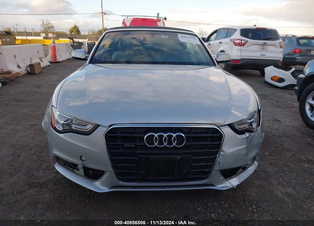 2013 AUDI A5 2.0T PREMIUM VIN: WAULFAFH8DN007959