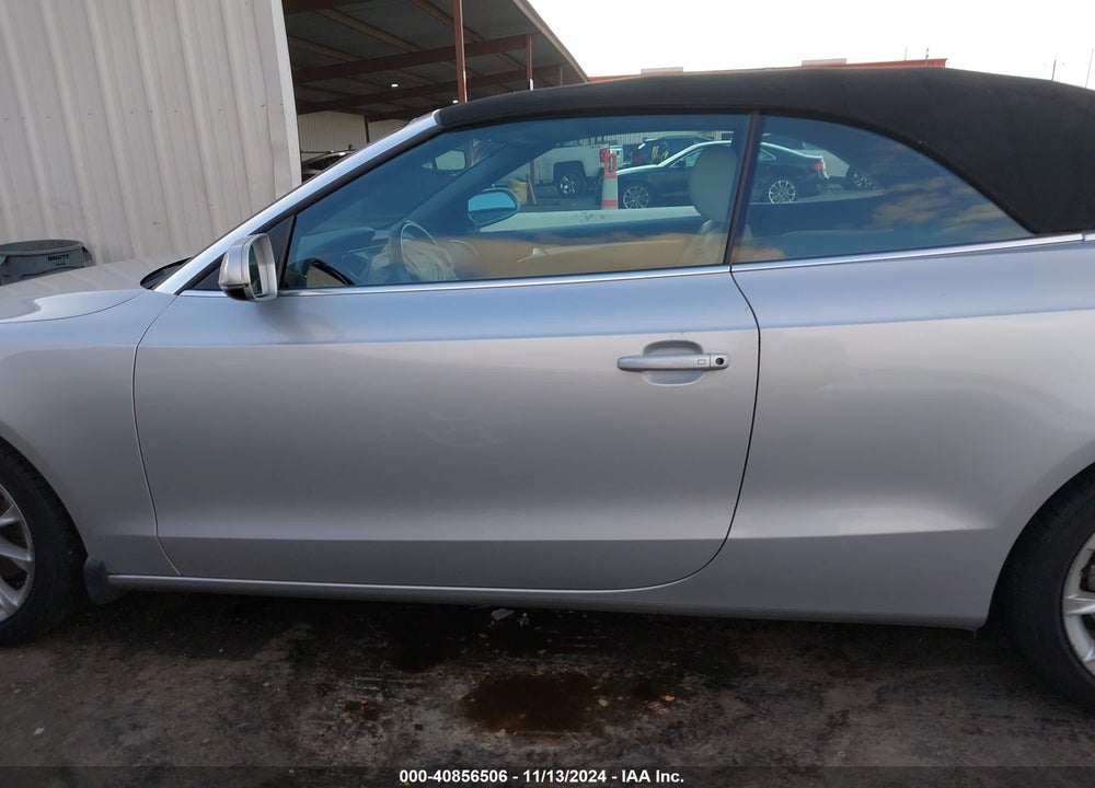 2013 AUDI A5 2.0T PREMIUM VIN: WAULFAFH8DN007959