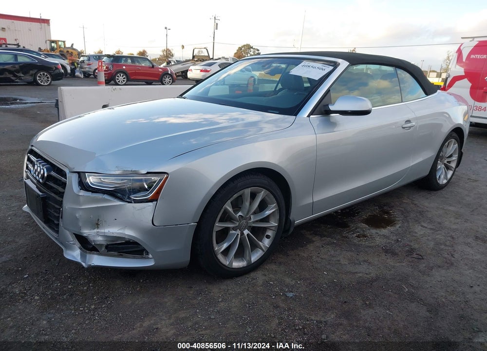 2013 AUDI A5 2.0T PREMIUM VIN: WAULFAFH8DN007959